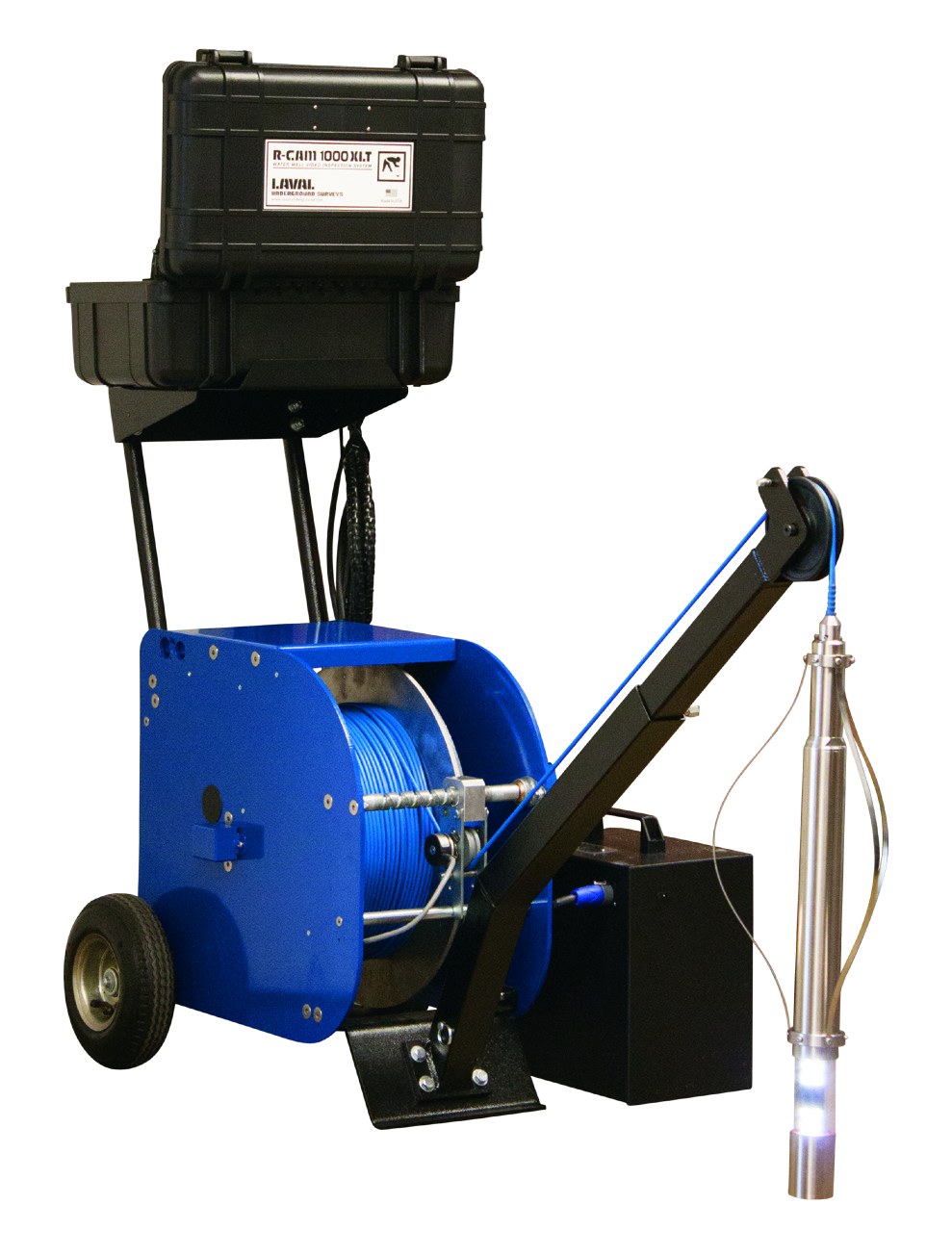 Laval R-CAM 1000/1300 TLE water well video inspection system